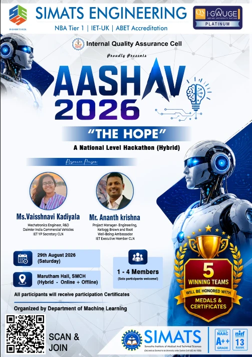 AASHAV 2026 - The Hope National Hackathon