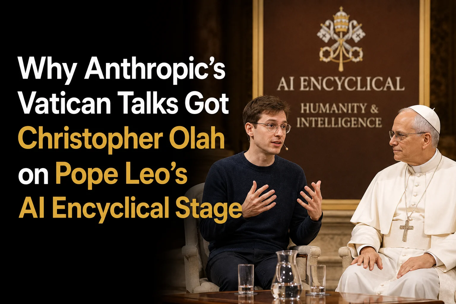 Anthropic-ன் வத்திக்கான் பேச்சுவார்த்தைகள் ஏன் Christopher Olah-ஐ போப் லியோவின் AI கலைக்களஞ்சிய மேடைக்கு கொண்டு வந்தன?