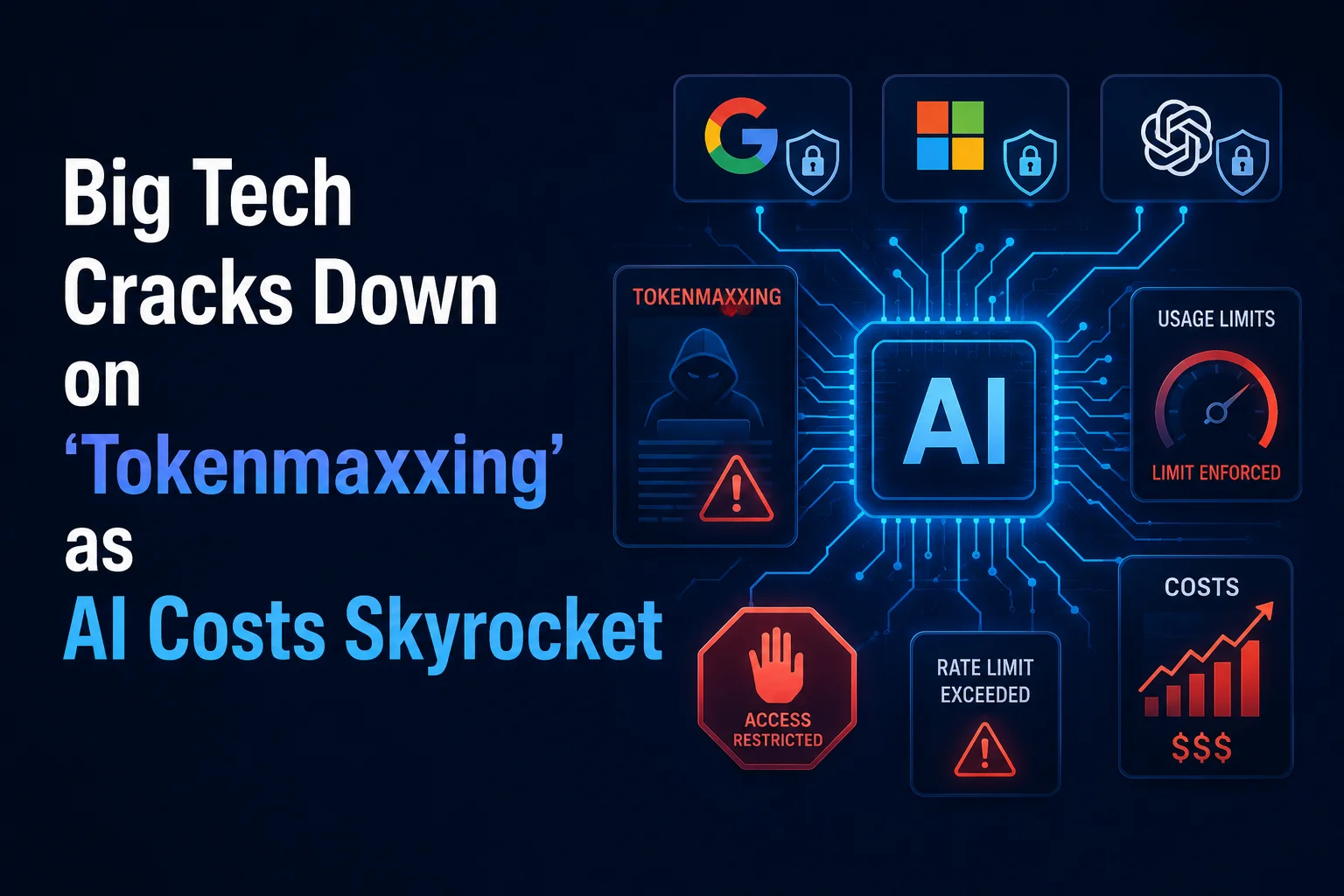 Big Tech Cracks Down on ‘Tokenmaxxing’ as AI Costs Skyrocket