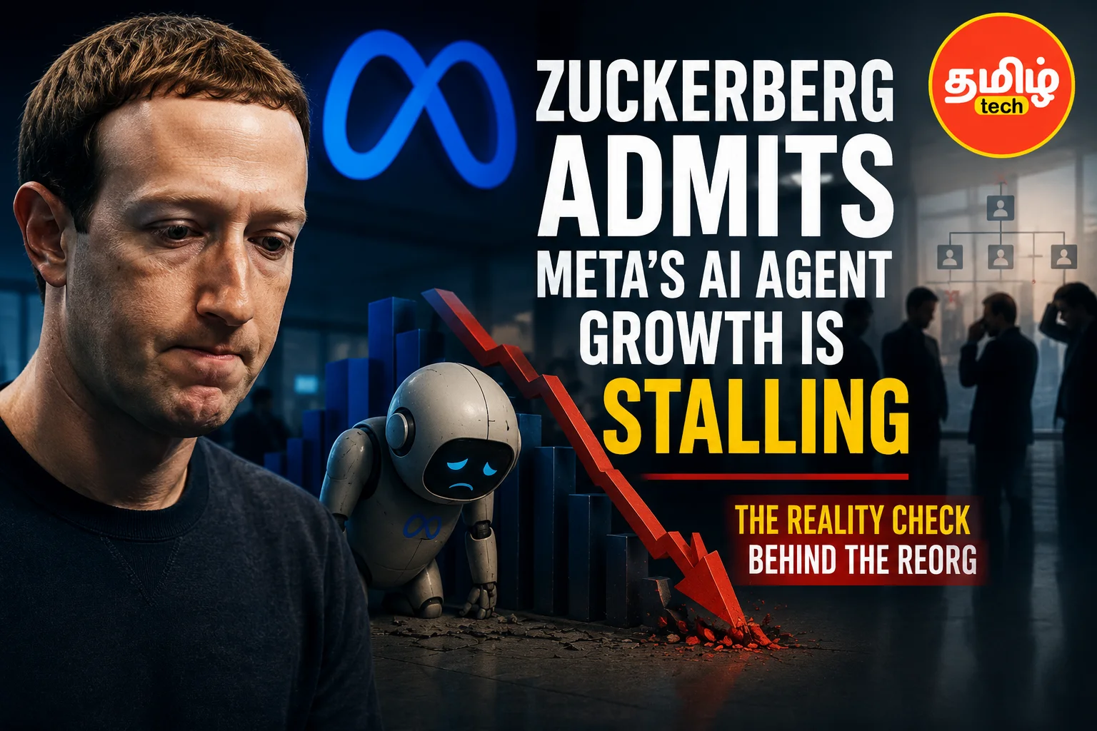 Zuckerberg Admits Meta’s AI Agent Growth is Stalling: The Reality Check Behind the Reorg