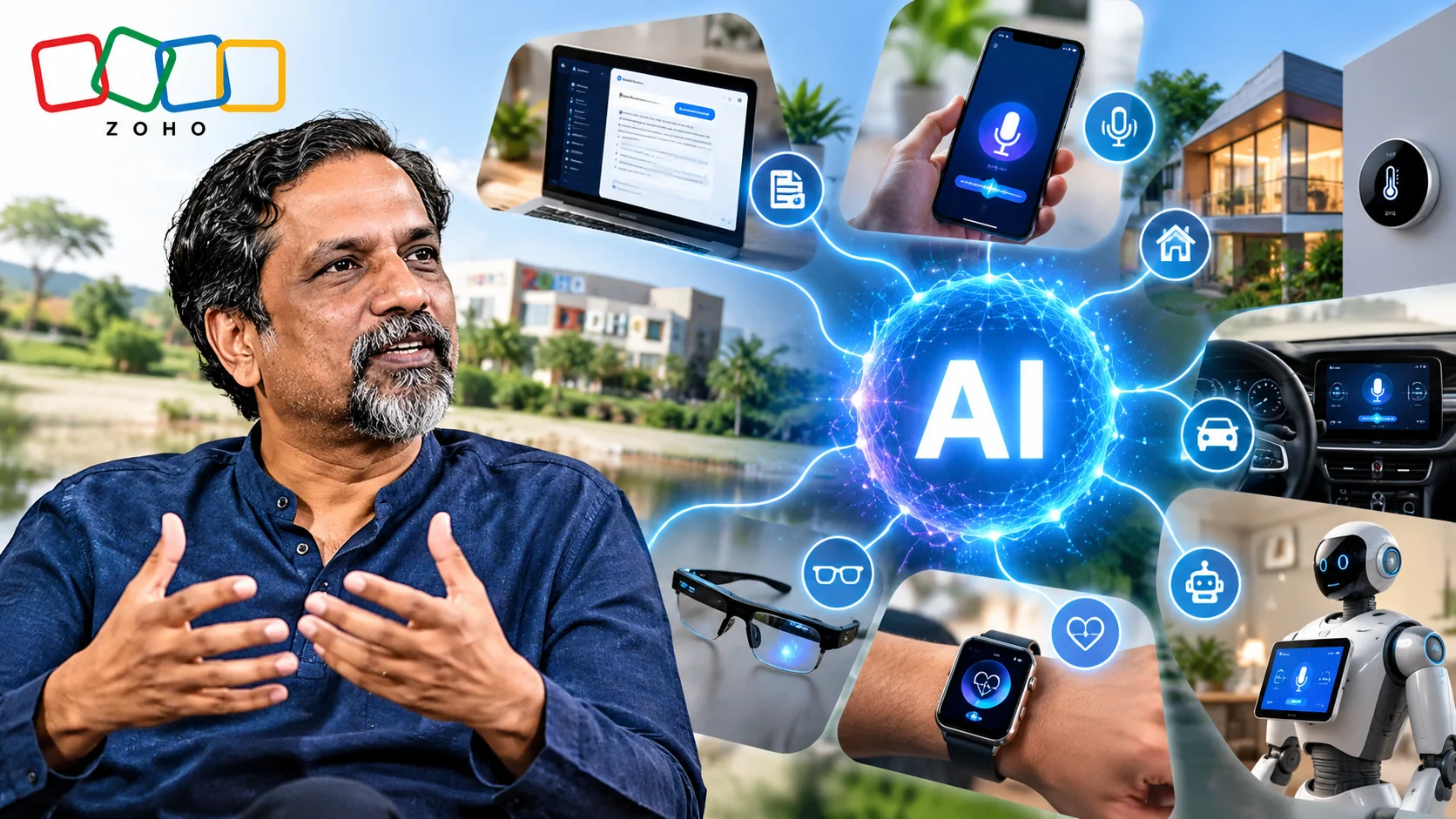 AI Is the New UI: What Zoho's Sridhar Vembu Means by Ubiquitous Intelligence