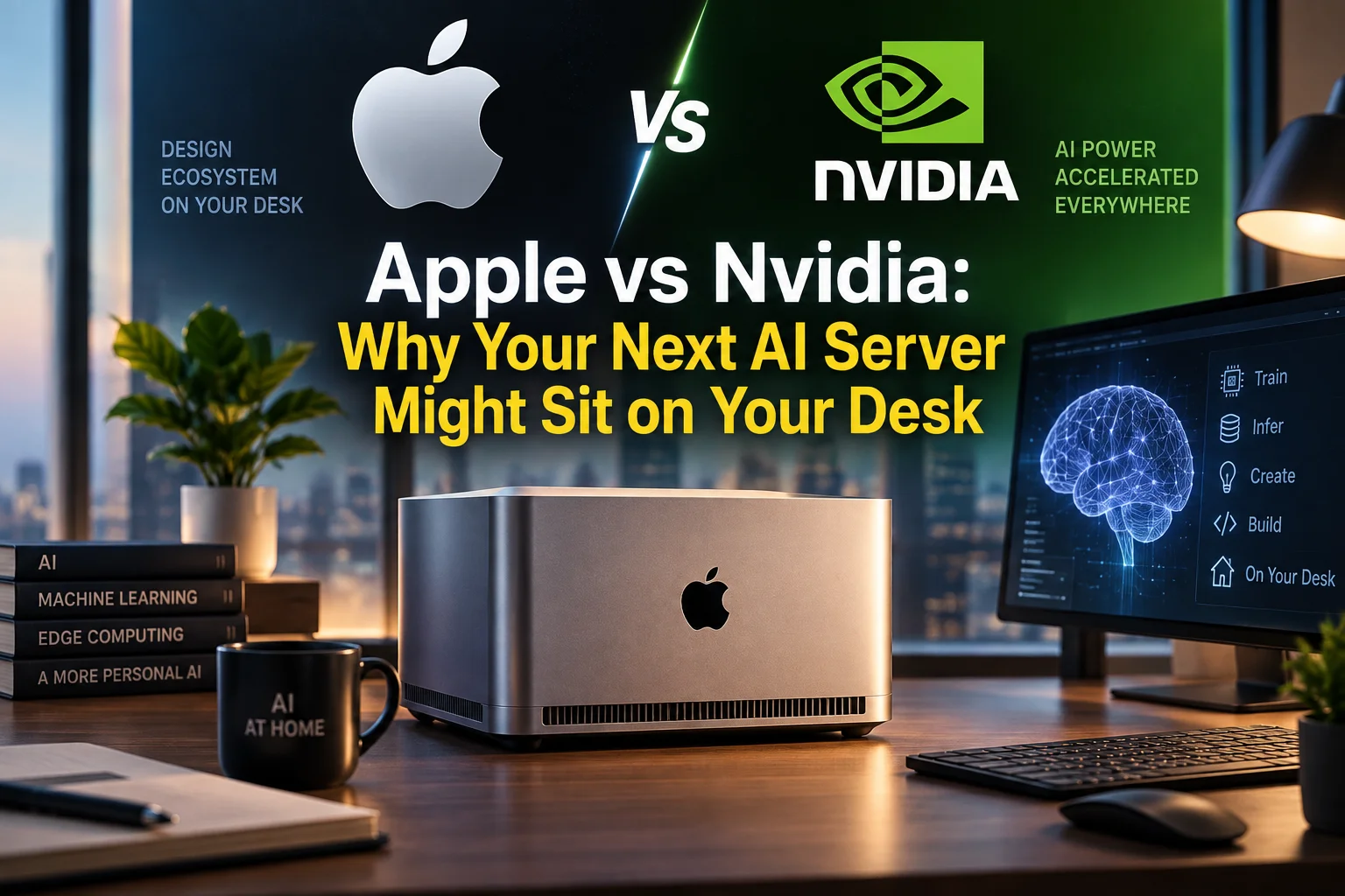 Apple vs Nvidia: Why Your Next AI Server Might Sit on Your Desk