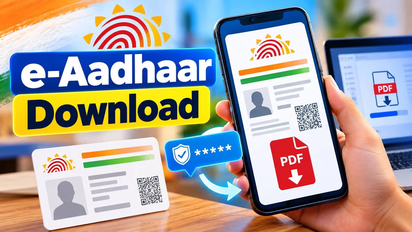 e Aadhaar Download: Aadhaar PDF-ஐ Online-ல எப்படி வாங்குறது?
