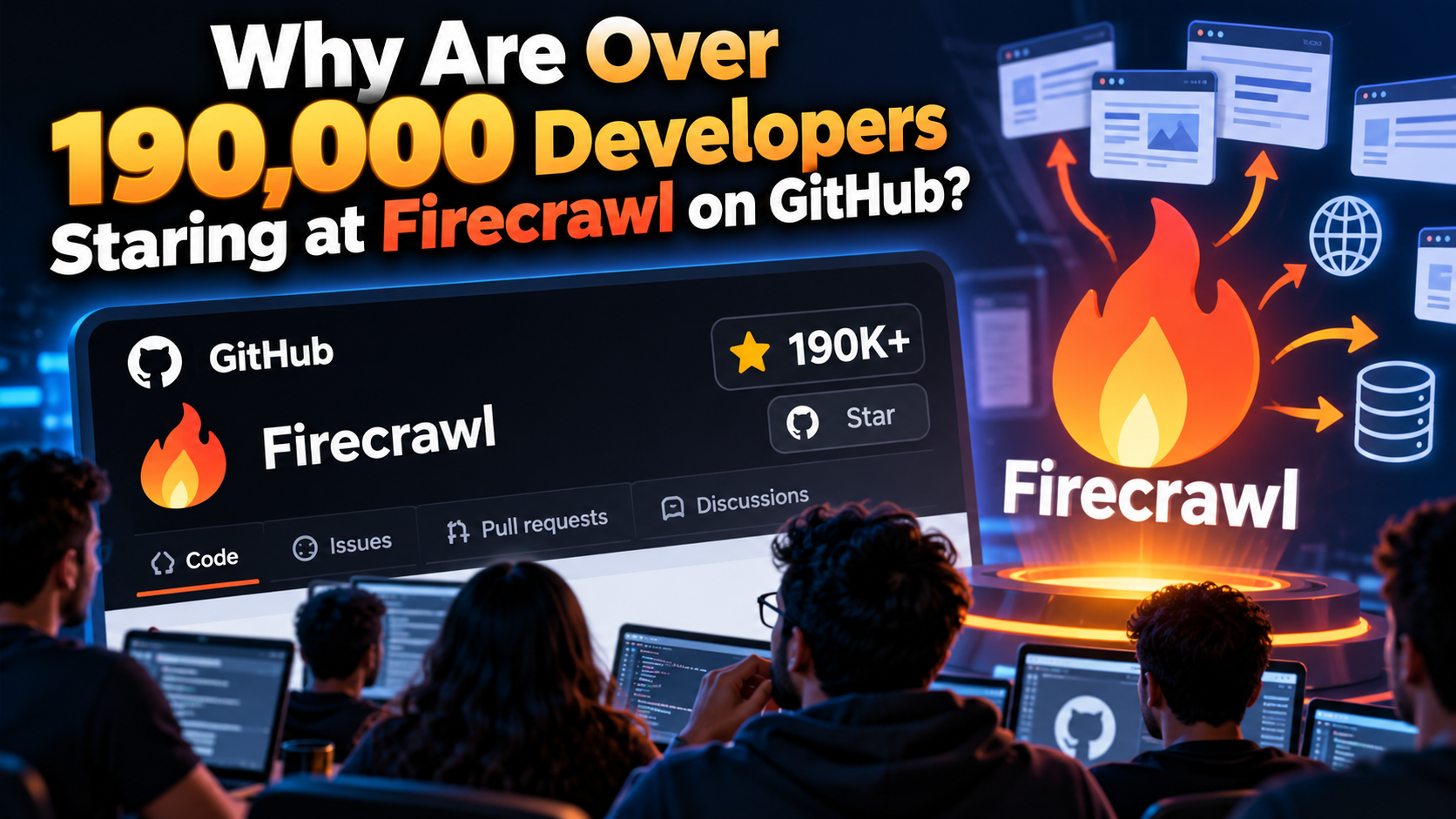 GitHub-ல 1.93 லட்சம் ஸ்டார்ஸ் வாங்கிய Firecrawl: AI Developers-க்கு இது ஏன் இவ்வளவு முக்கியம்?