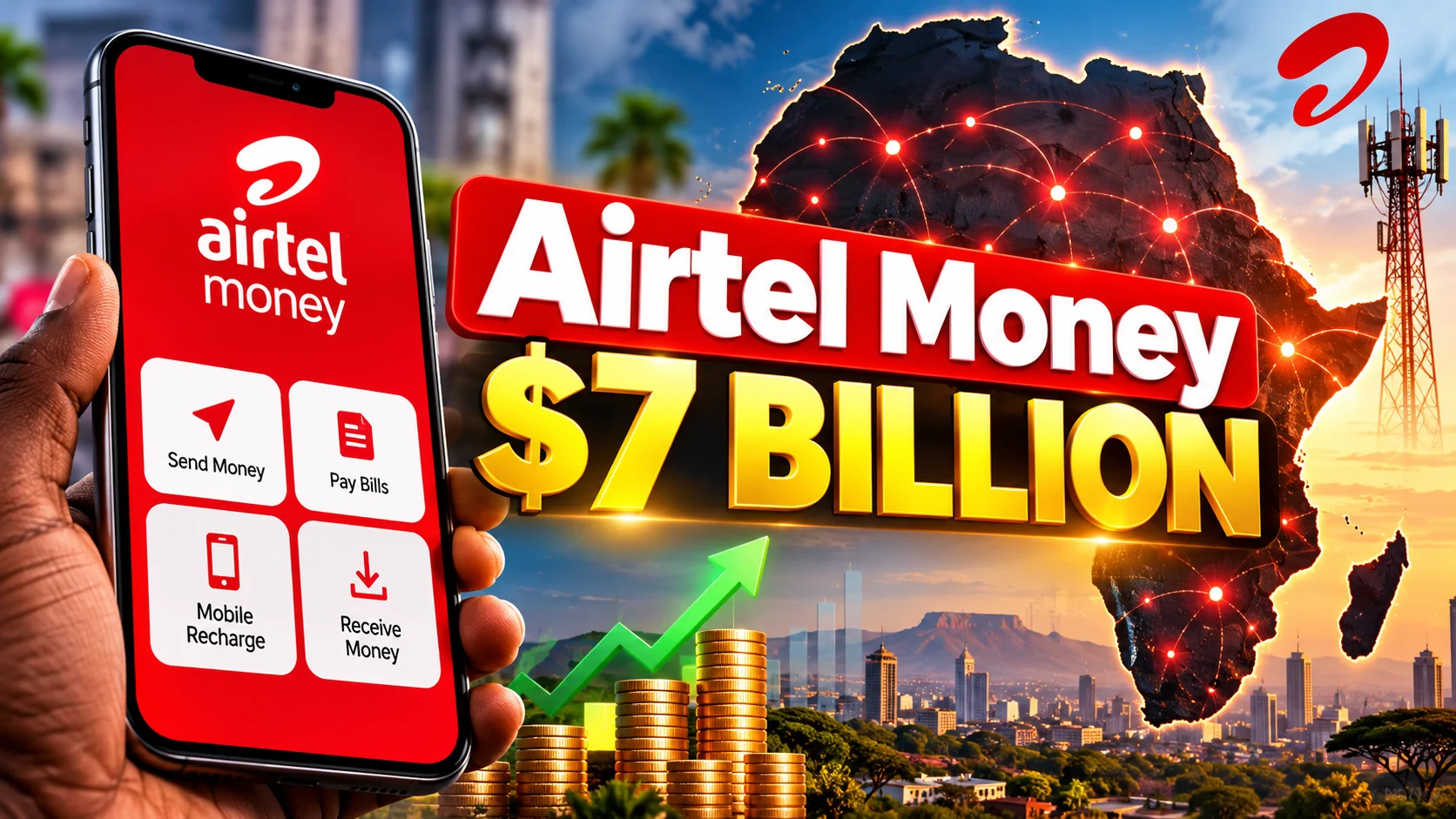 Airtel Money மதிப்பு $7 Billion - UPI இல்லாத Africa-வுக்கு இது எப்படி கிடைச்சது?